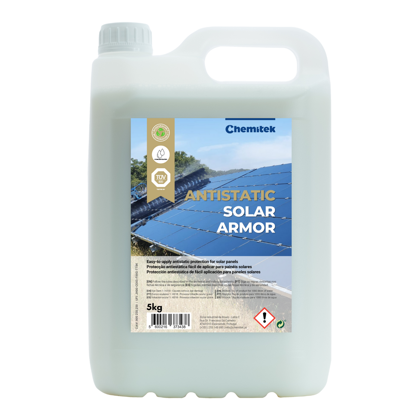 Antistatic Solar Armor