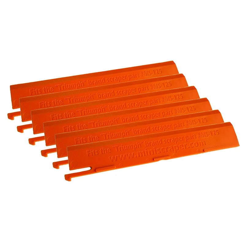 Solar Safe Scrape Blades (6 pieces)