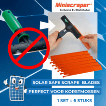 Afbeelding in Gallery-weergave laden, Solar Safe Scrape Blades (6 stuks)
